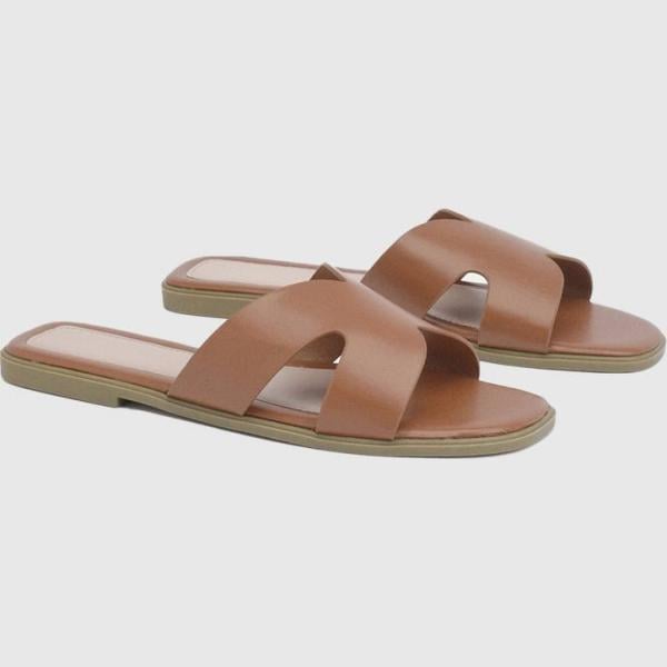 sandales Boohoo blanc