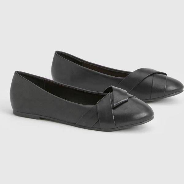 ballerines Boohoo blanc