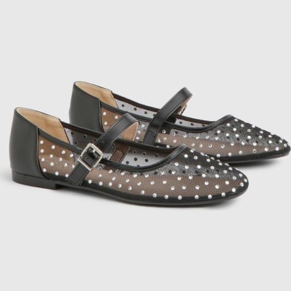 ballerines Boohoo blanc