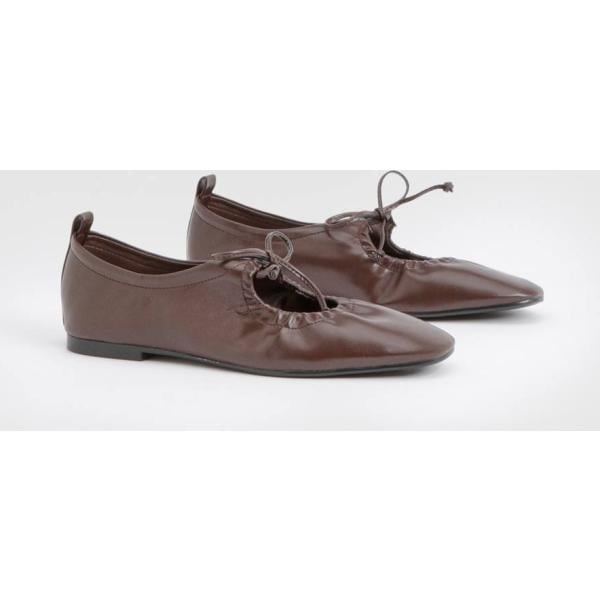 ballerines Boohoo blanc