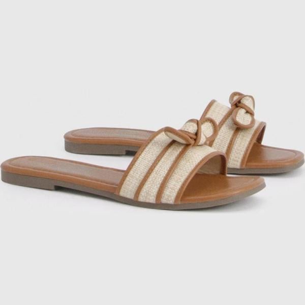 mules Boohoo blanc