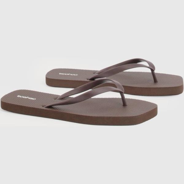 tong Boohoo marron