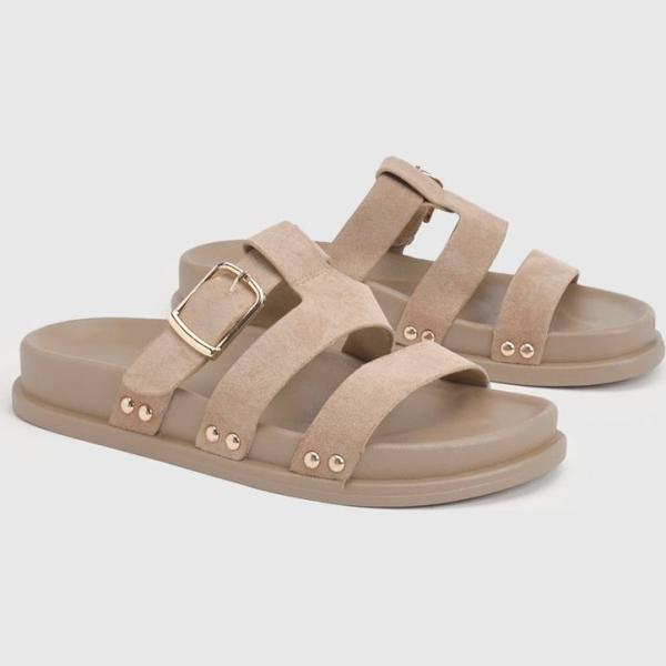 mules Boohoo blanc
