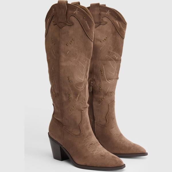 cuissardes Boohoo marron