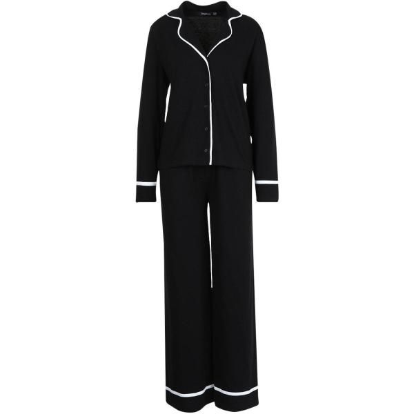 pyjama Boohoo noir