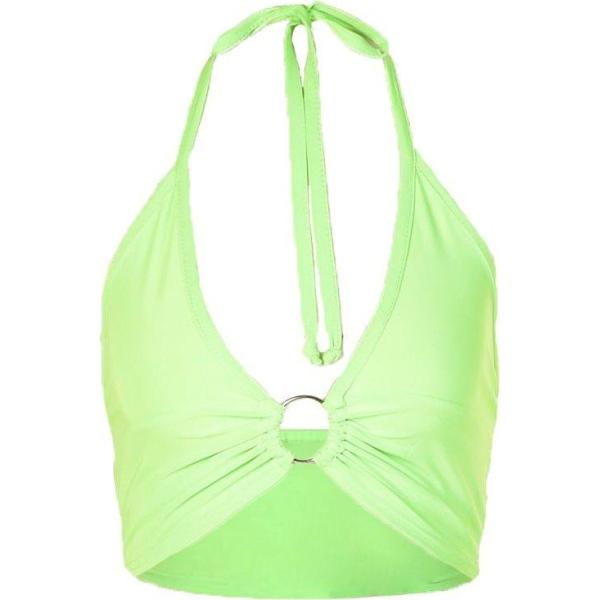 hauts Boohoo vert