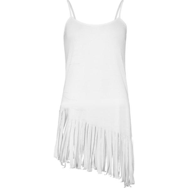 robes Boohoo blanc