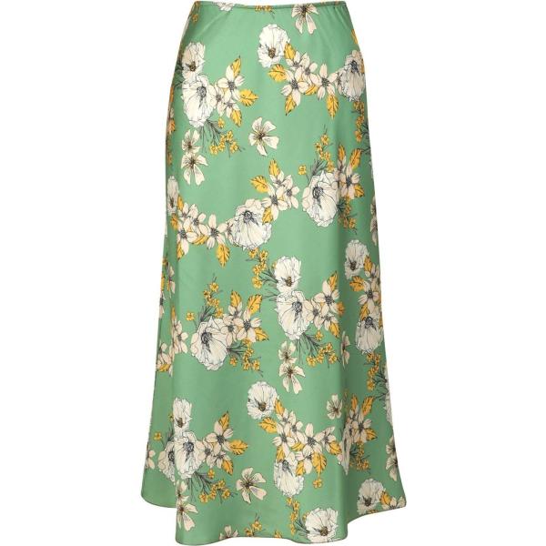 Jupes Boohoo vert imprimé