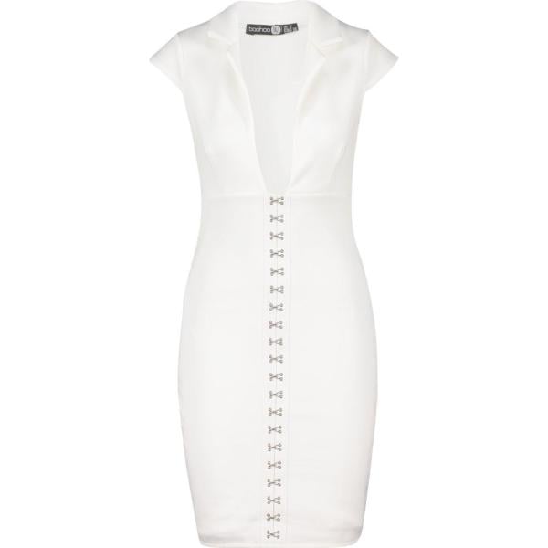 Robes Boohoo blanc