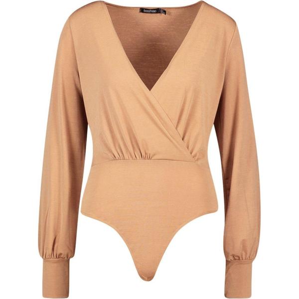 body Boohoo marron