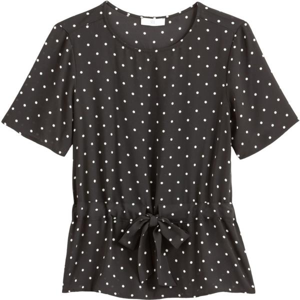 tuniques La Redoute Collections noir imprimé
