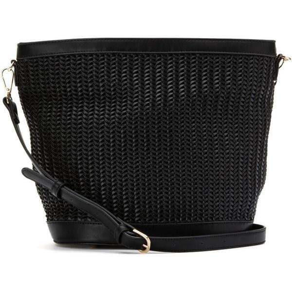sac cabas La Redoute Collections noir