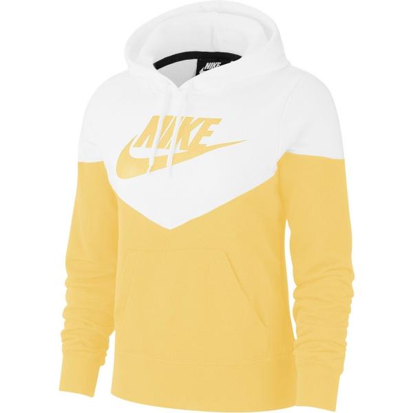 sweats à capuche Nike jaune