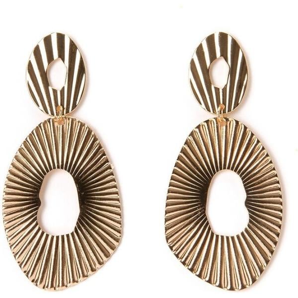 boucles doreilles La Redoute Collections jaune