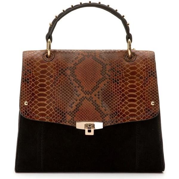 sacs à main La Redoute Collections jaune serpent