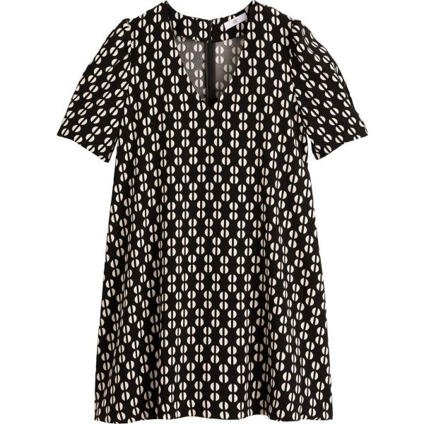 robes courtes La Redoute Collections noir
