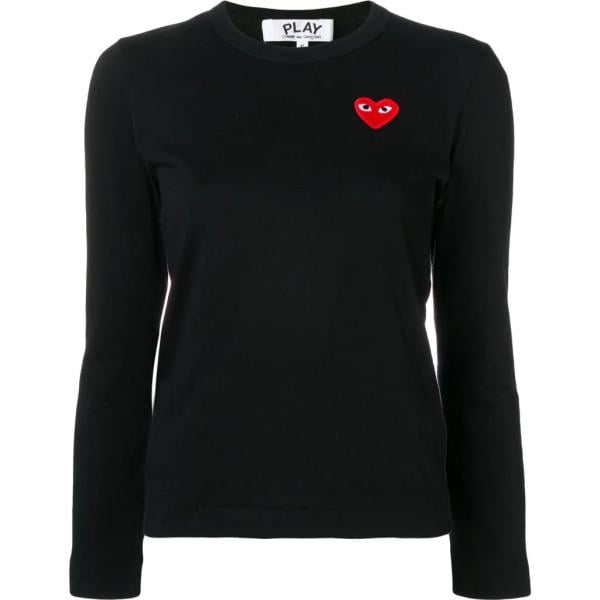top Comme Des Garçons Play negro