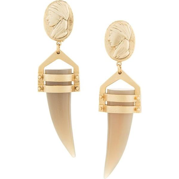 pendientes Muller Of Yoshiokubo amarillo
