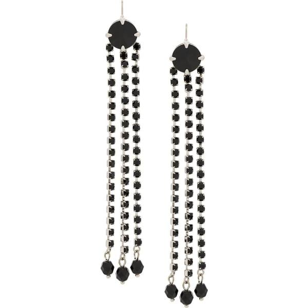 pendientes Miu Miu negro