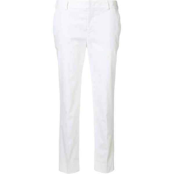 pantalones capri Pt01 blanco