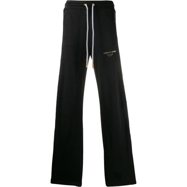 pantalones Versace Jeans Couture negro con diseños