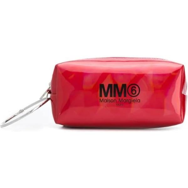 bolsos de mano MM6 Maison Margiela rojo con diseños