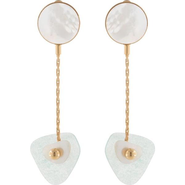pendientes Crystalline amarillo