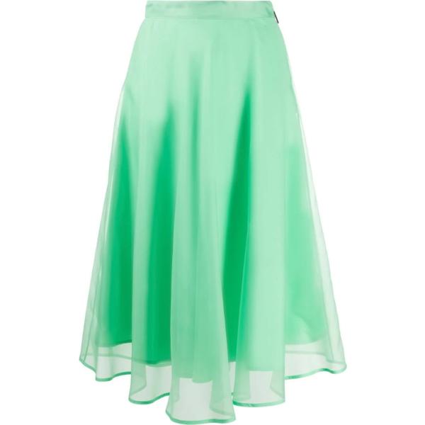 falda longuette Msgm verde