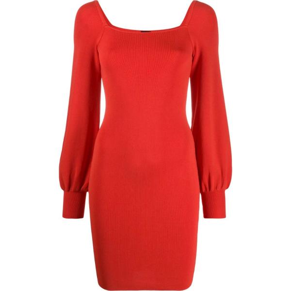 vestidos tubo Pinko naranja