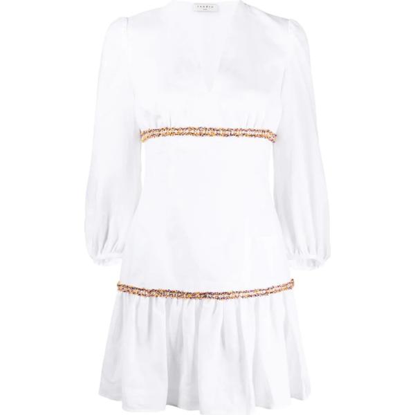vestidos cortos Sandro Paris blanco