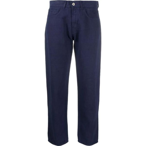 pantalones capri Ymc azul