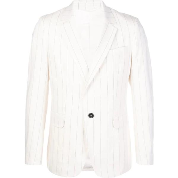chaquetas Ann Demeulemeester blanco de rayas