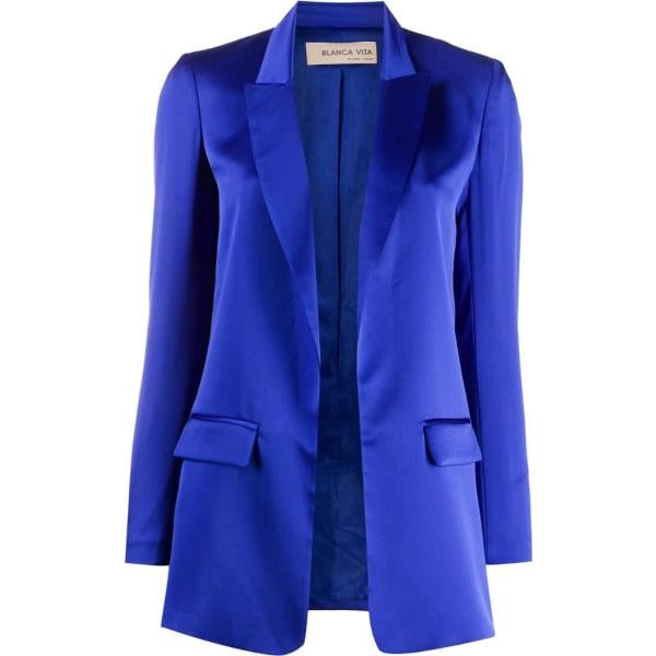 blazers Blanca Vita azul