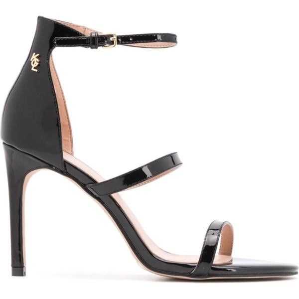 sandalias de tacón Kurt Geiger London negro