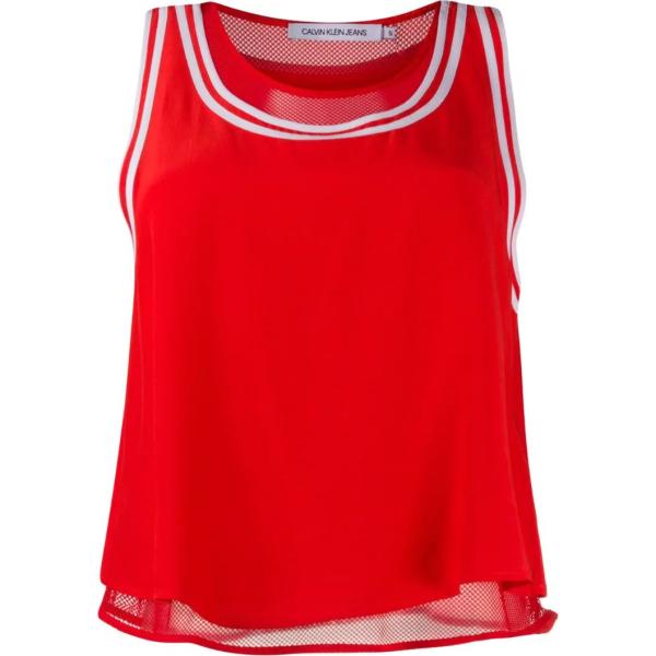 top Calvin Klein Jeans rojo