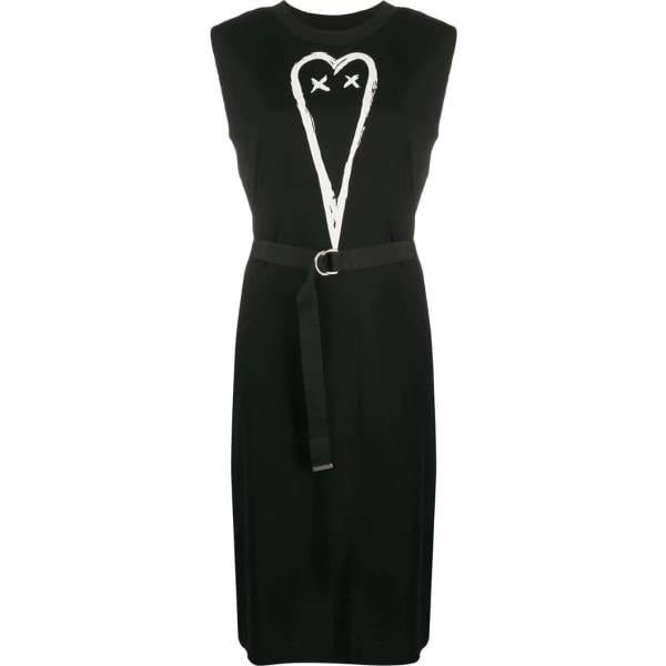 vestidos sin mangas Diesel negro con diseños
