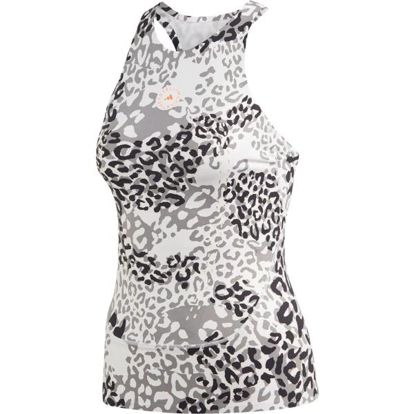 top Adidas by Stella McCartney blanco animalier