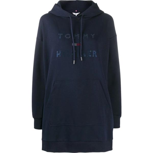 vestidos cortos Tommy Hilfiger azul con diseños