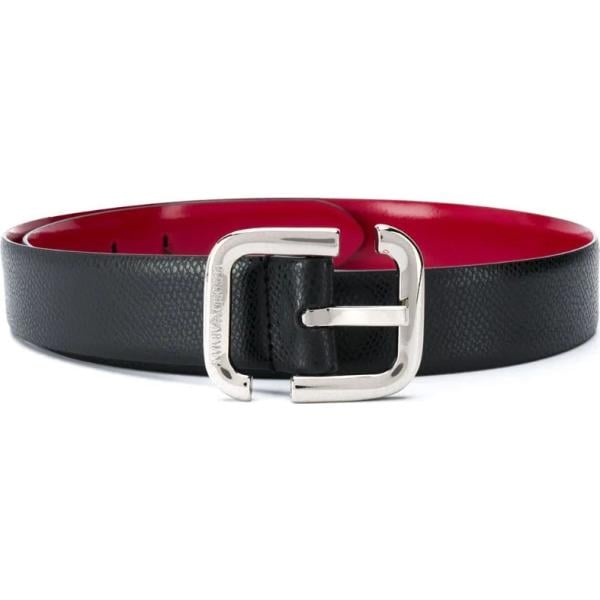 cinturones Emporio Armani negro