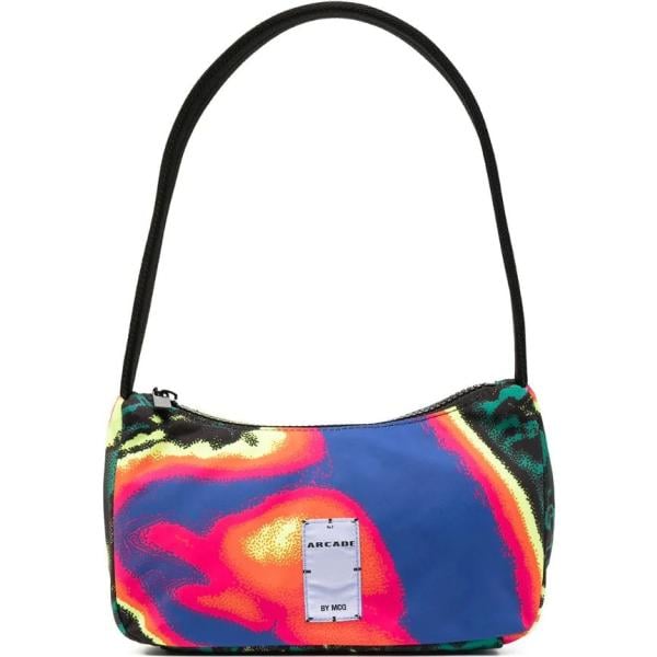 bolsos de hombro Mcq azul con diseños