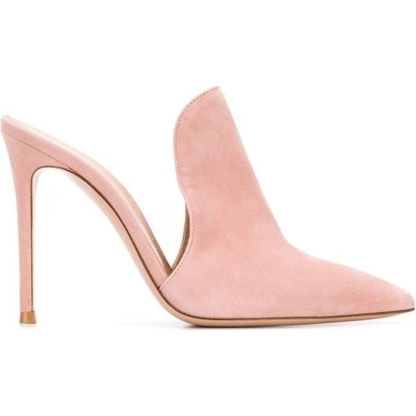 Sandales, sabots, mules et tongs tendance Gianvito Rossi rose