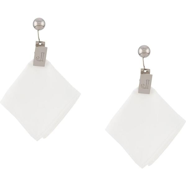 Boucles doreilles Jacquemus blanc