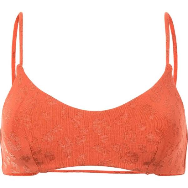 maillot de bain 2 pièces The Upside orange animalier