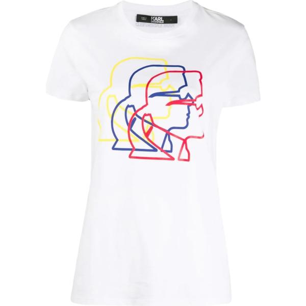 t-shirt Karl Lagerfeld blanc