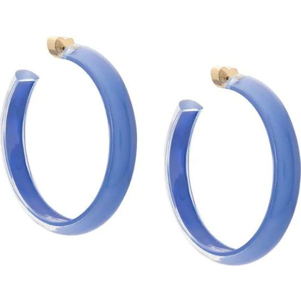 boucles doreilles Alison Lou bleu