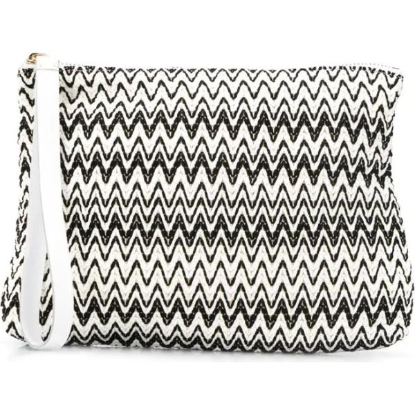 clutches Missoni Mare noir imprimé