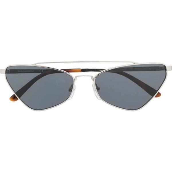 lunettes de soleil Karl Lagerfeld gris