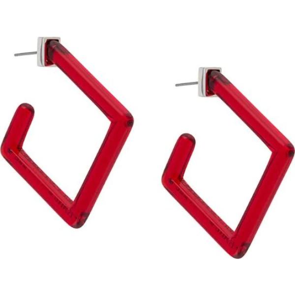 boucles doreilles Karl Lagerfeld rouge