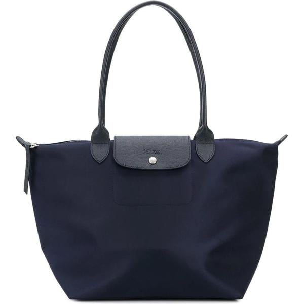 sac cabas Longchamp bleu