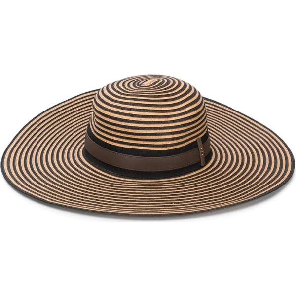 chapeaux Peserico marron à rayures
